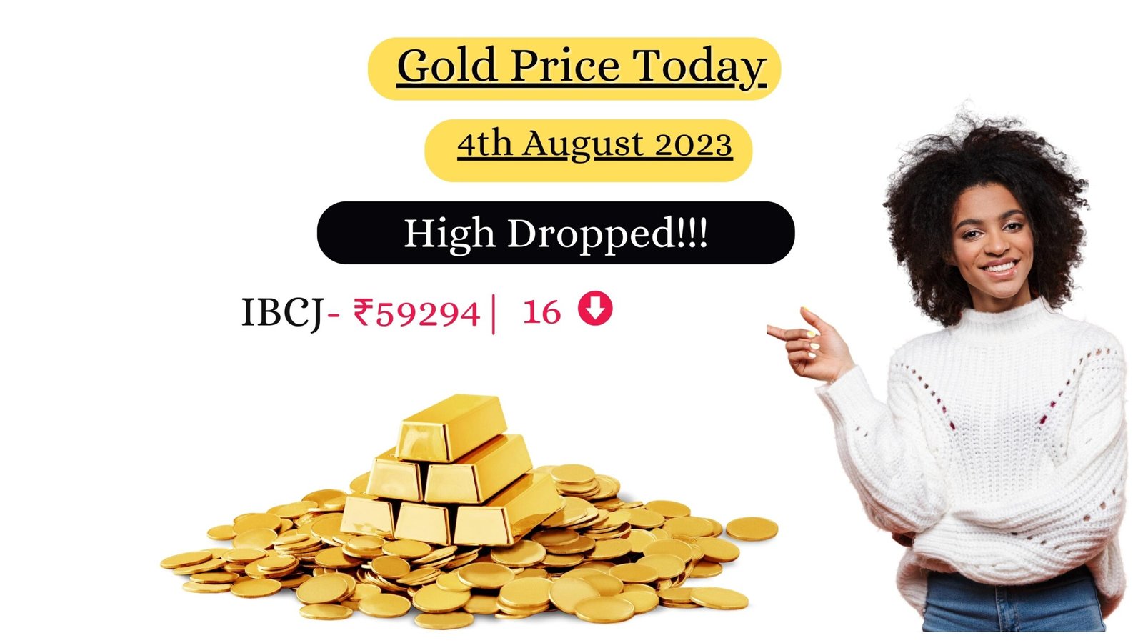 GOLD PRICE TODAY 4th AUGUST 2023