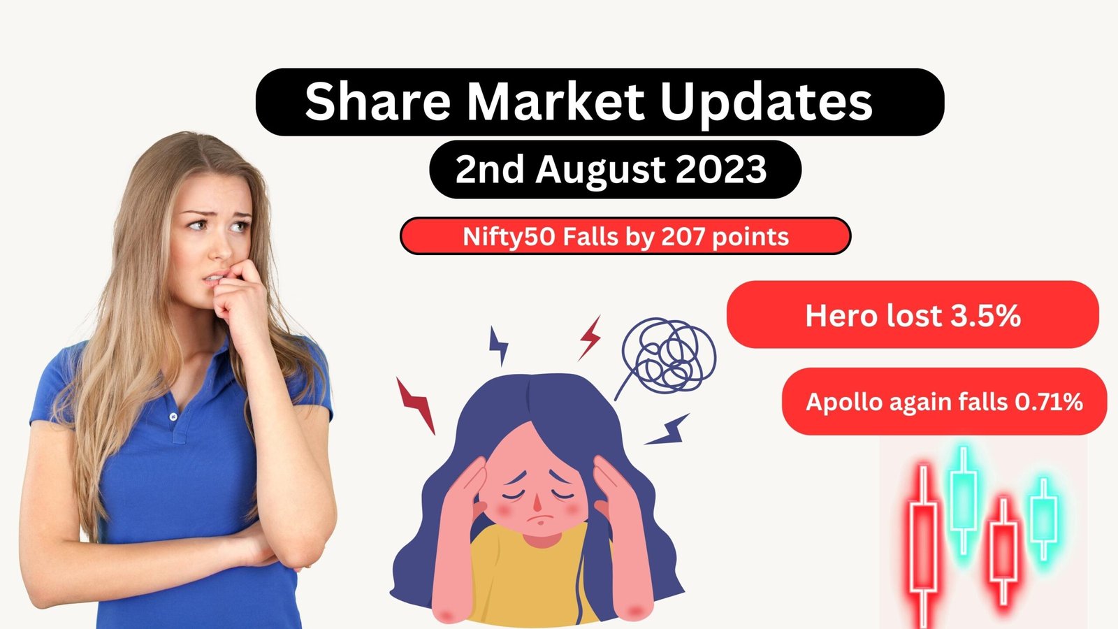 SHARE MARKET UPDATES 2nd AUGUST 2023