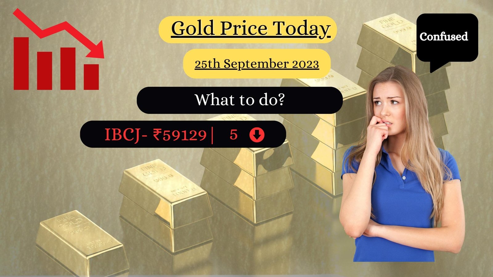 GOLD PRICE TODAY 25TH SEPTEMBER 2023