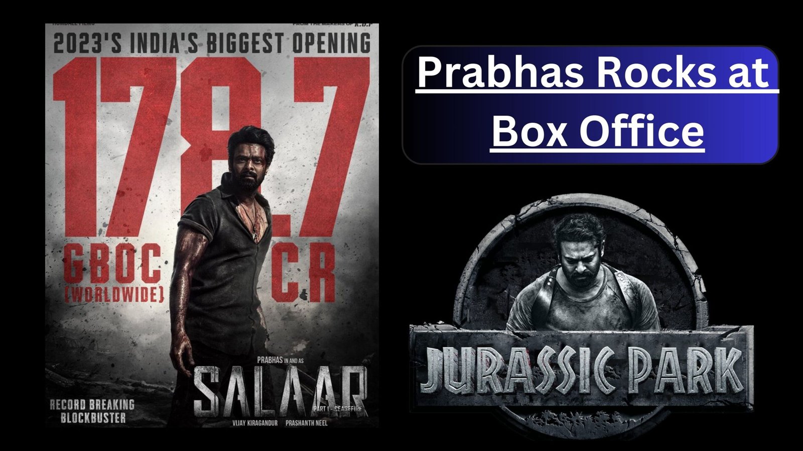 Salaar Movie Collection First Day and Second Day