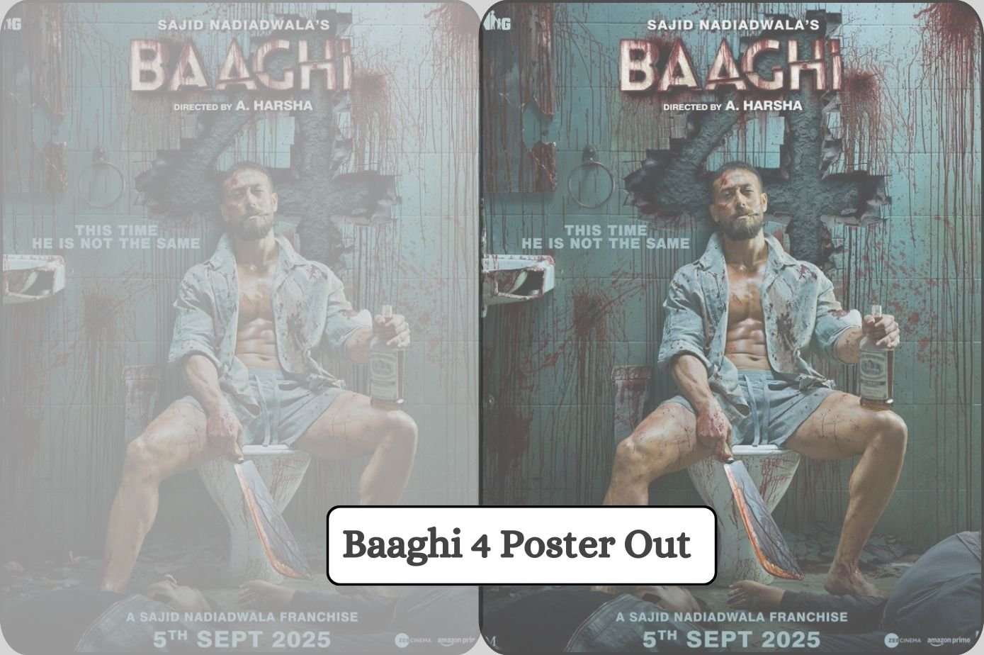 Baaghi 4 Poster Out