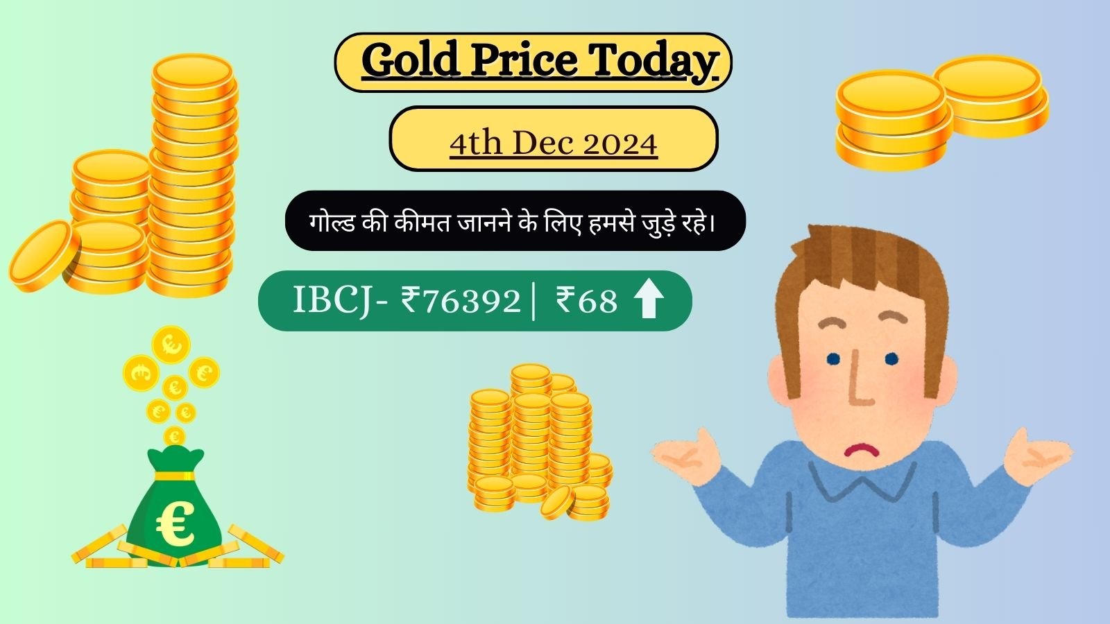 GOLD PRICE TODAY ON 4 December 2024